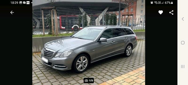 Gebraucht Mercedes E300 231 PS (169 kW) 2012 Grau Kombi