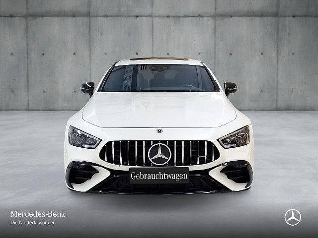 Weiß Gebraucht 2023 Mercedes AMG GT 43 AMG Coupé | 85.990 € (Etwas zu teuer) - Bild 1/4