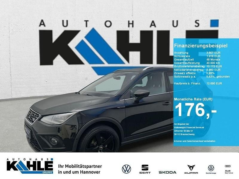 Schwarz Gebraucht 2018 Seat Arona FR SUV | 12.690 € (Guter Preis) - Bild 1/4