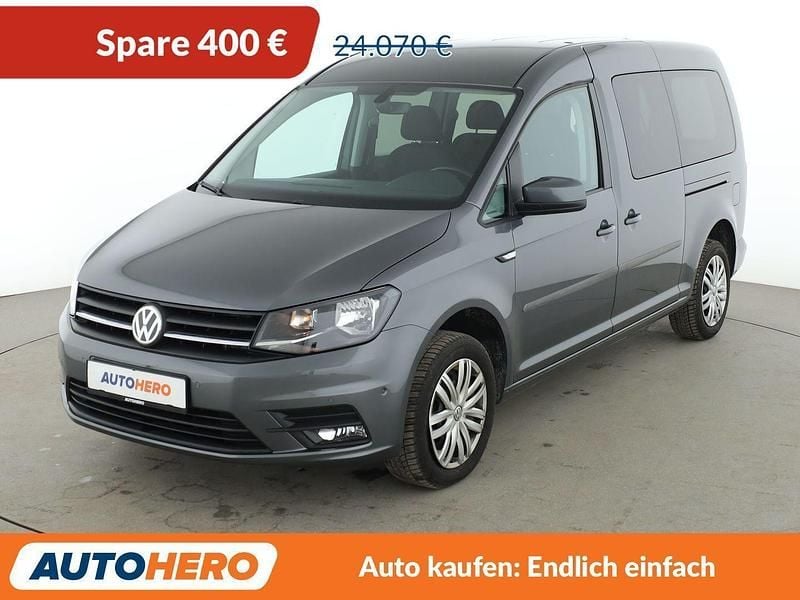 Gebraucht VW Caddy Maxi Trendline 125 PS (91 kW) 2018 Grau Van / Kleinbus