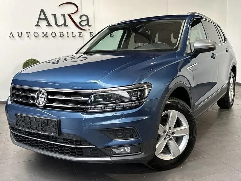 Blau Gebraucht 2020 VW Tiguan Allspace Highline SUV | 28.749 € (Guter Preis) - Bild 1/4