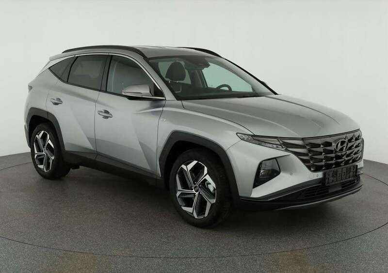 Shimmering silver metallic Neu 2024 Hyundai Tucson Prime SUV | 36.745 € (Guter Preis) - Bild 1/4
