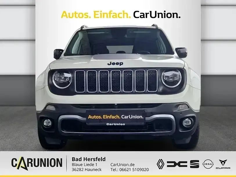 Gebraucht Jeep Renegade Limited 131 PS (96 kW) 2023 Weiss SUV