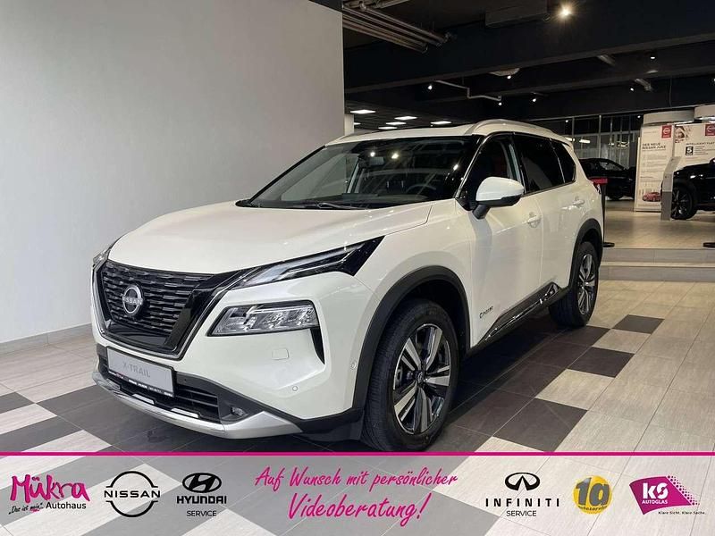 Pearl white perleffekt (weiß) Gebraucht 2023 Nissan X-Trail Tekna+ SUV | 37.990 € (Teuer) - Bild 1/4