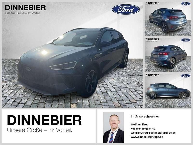 Blau (metallic) Neu 2024 Ford Focus Active X Limousine | 24.190 € (Guter Preis) - Bild 1/4
