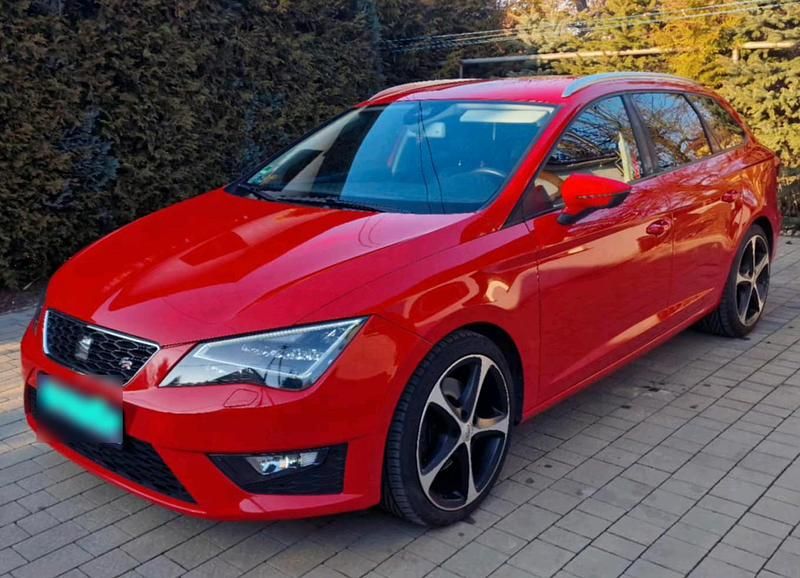 Gebraucht Seat Leon 184 PS (135 kW) 2014 Rot Kombi