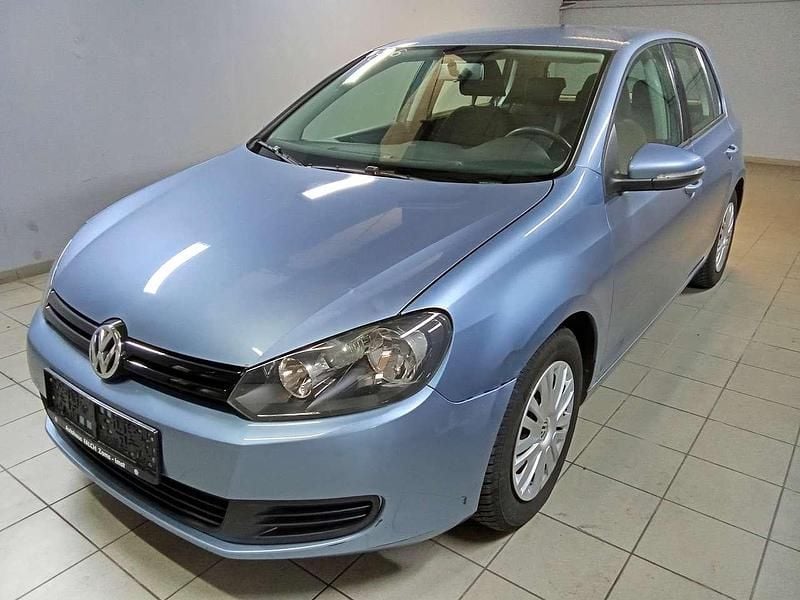 Shark blue metallic Gebraucht 2009 VW Golf VI Trendline Kleinwagen | 3.700 € (Guter Preis) - Bild 1/4
