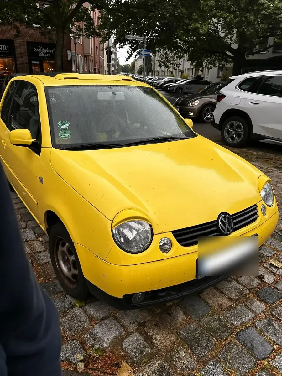 Gebraucht VW Lupo 60 PS (44 kW) 2002 Gelb Kleinwagen