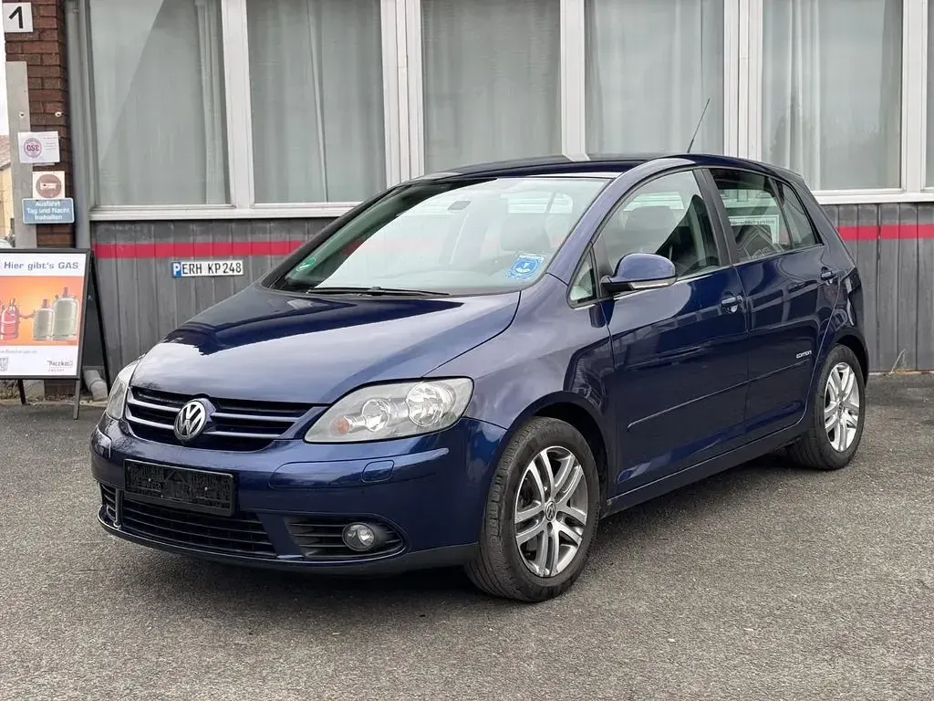 Gebraucht VW Golf Plus Cross Edition 105 PS (77 kW) 2008 Blau Limousine