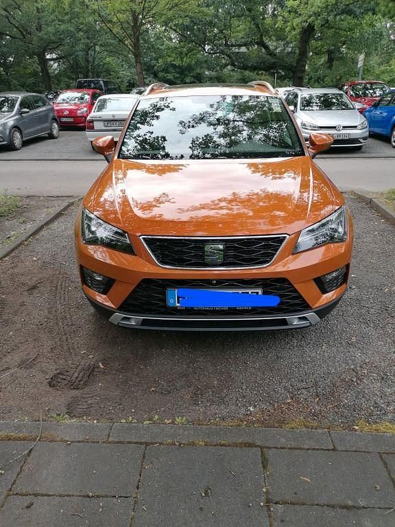 Gebraucht Seat Ateca 4Drive 150 PS (110 kW) 2018 Orange SUV