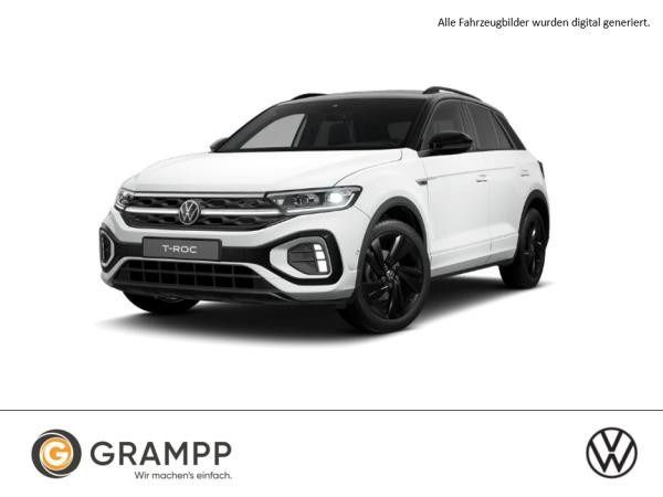 Weiß (pure white schwarz) Neu 2025 VW T-Roc Style SUV | 39.000 € (Teuer) - Bild 1/4