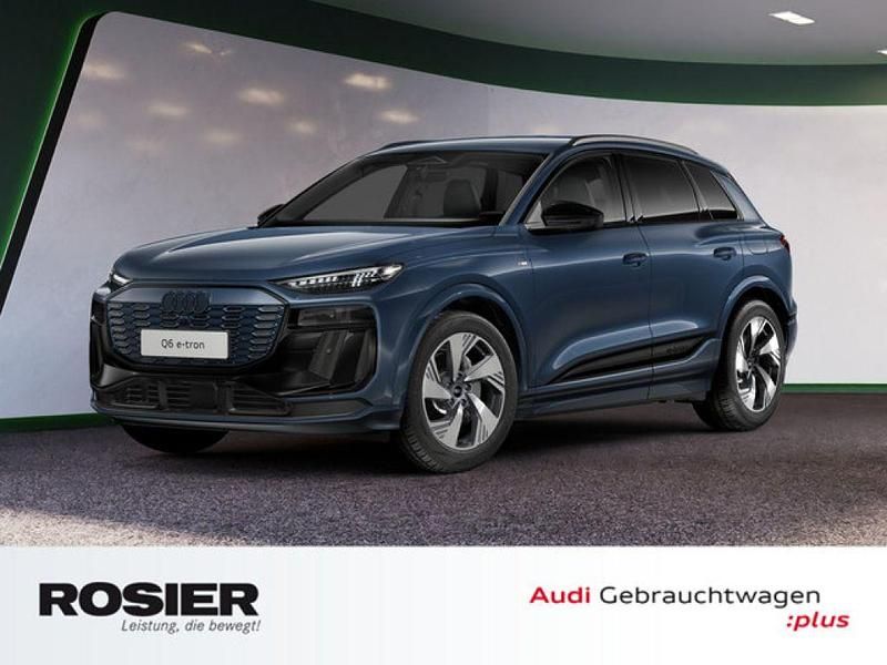 Gebraucht Audi Q6 e-tron S-Line 285 kW (388 PS) 2025 Blau / plasmablau SUV