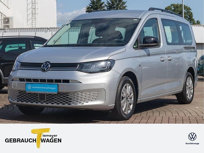 Silber Gebraucht 2021 VW Caddy Maxi Van / Kleinbus | 24.920 € (Fairer Preis) - Bild 1/4