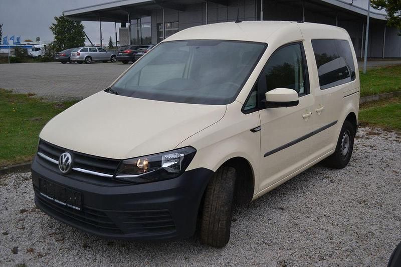 Gebraucht VW Caddy Trendline 102 PS (75 kW) 2018 Beige Van / Kleinbus