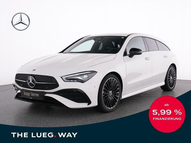 Unilack polarweiß Gebraucht 2024 Mercedes CLA200 Shooting Brake AMG Kombi | 36.490 € (Etwas zu teuer) - Bild 1/4