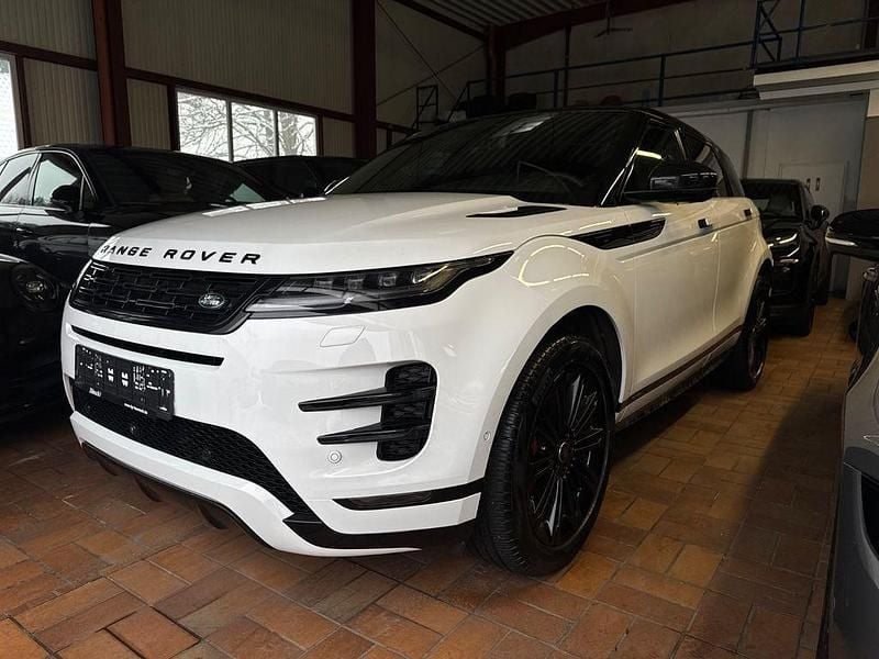 Weiß Gebraucht 2024 Land Rover Range Rover evoque Autobiography SUV | 58.899 € (Superpreis) - Bild 1/4