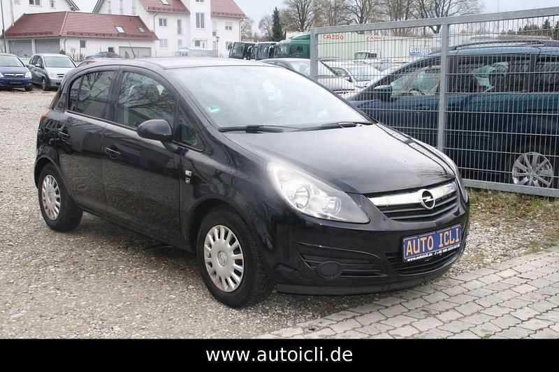 Gebraucht Opel Corsa Edition 87 PS (63 kW) 2010 Schwarz Kleinwagen