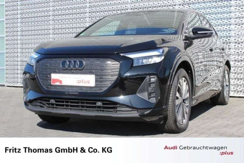 Schwarz Gebraucht 2024 Audi Q4 Sportback e-tron S-Line SUV | 44.990 € (Fairer Preis) - Bild 1/4