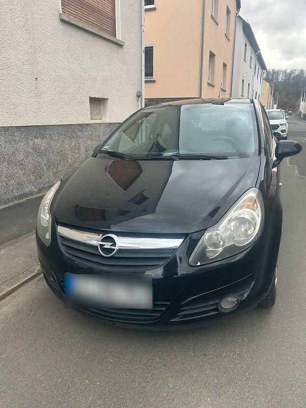 Gebraucht Opel Corsa 75 PS (55 kW) 2007 Schwarz Kleinwagen