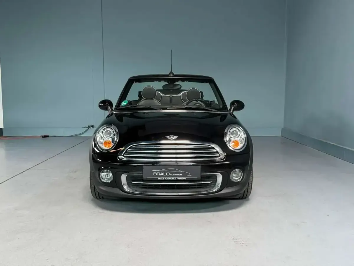 Gebraucht Mini Cooper Cabriolet 122 PS (89 kW) 2012 Blau Cabrio