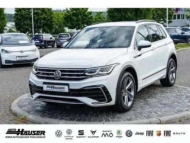 Weiss Gebraucht 2021 VW Tiguan R-line SUV | 32.985 € (Fairer Preis) - Bild 1/4