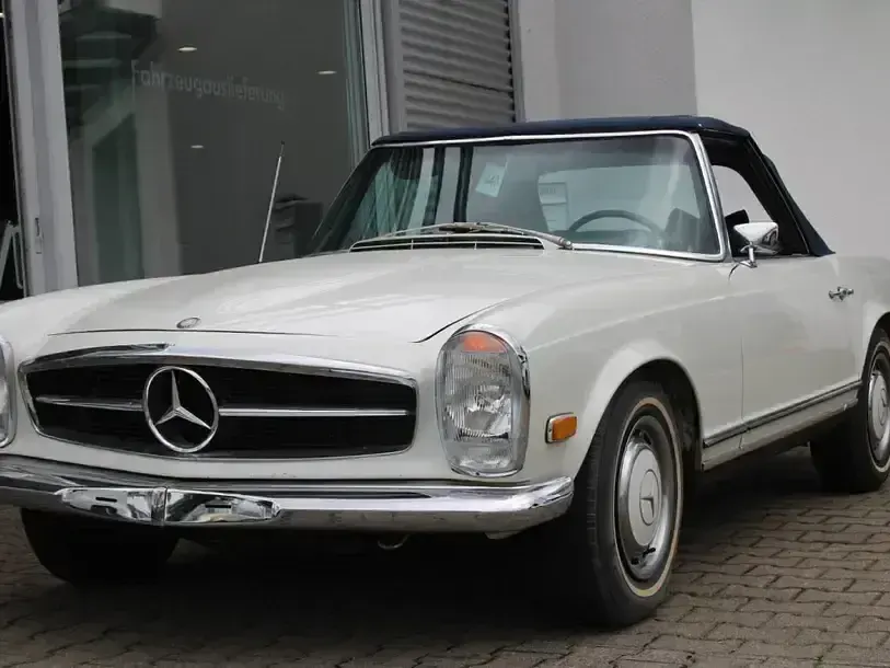 Gebraucht Mercedes SL280 170 PS (125 kW) 1970 Weiß Cabrio