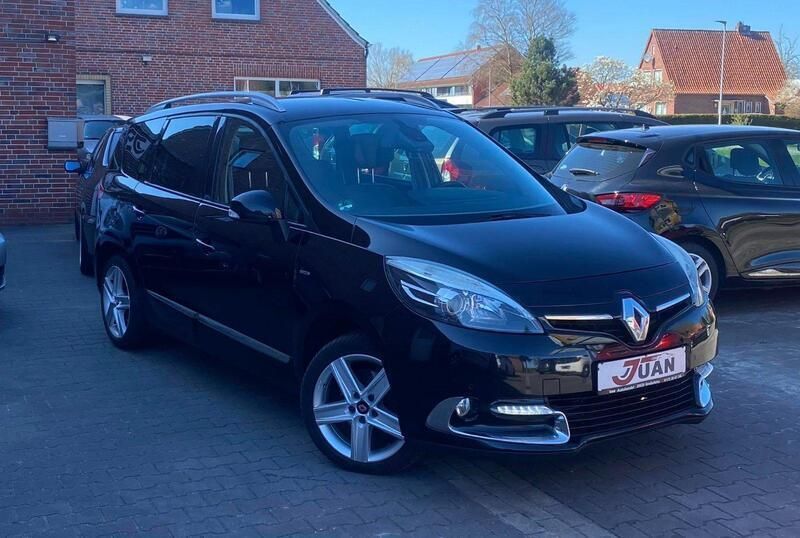 Schwarz Gebraucht 2014 Renault Scénic III Bose Edition Van / Kleinbus | 7.999 € (Teuer) - Bild 1/4