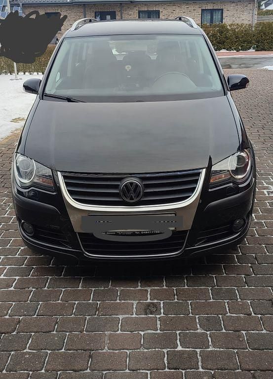 Gebraucht VW Touran 102 PS (75 kW) 2007 Schwarz Van / Kleinbus