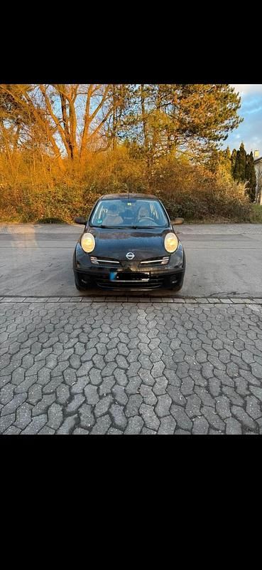 Gebraucht Nissan Micra 65 PS (47 kW) 2007 Schwarz Kleinwagen