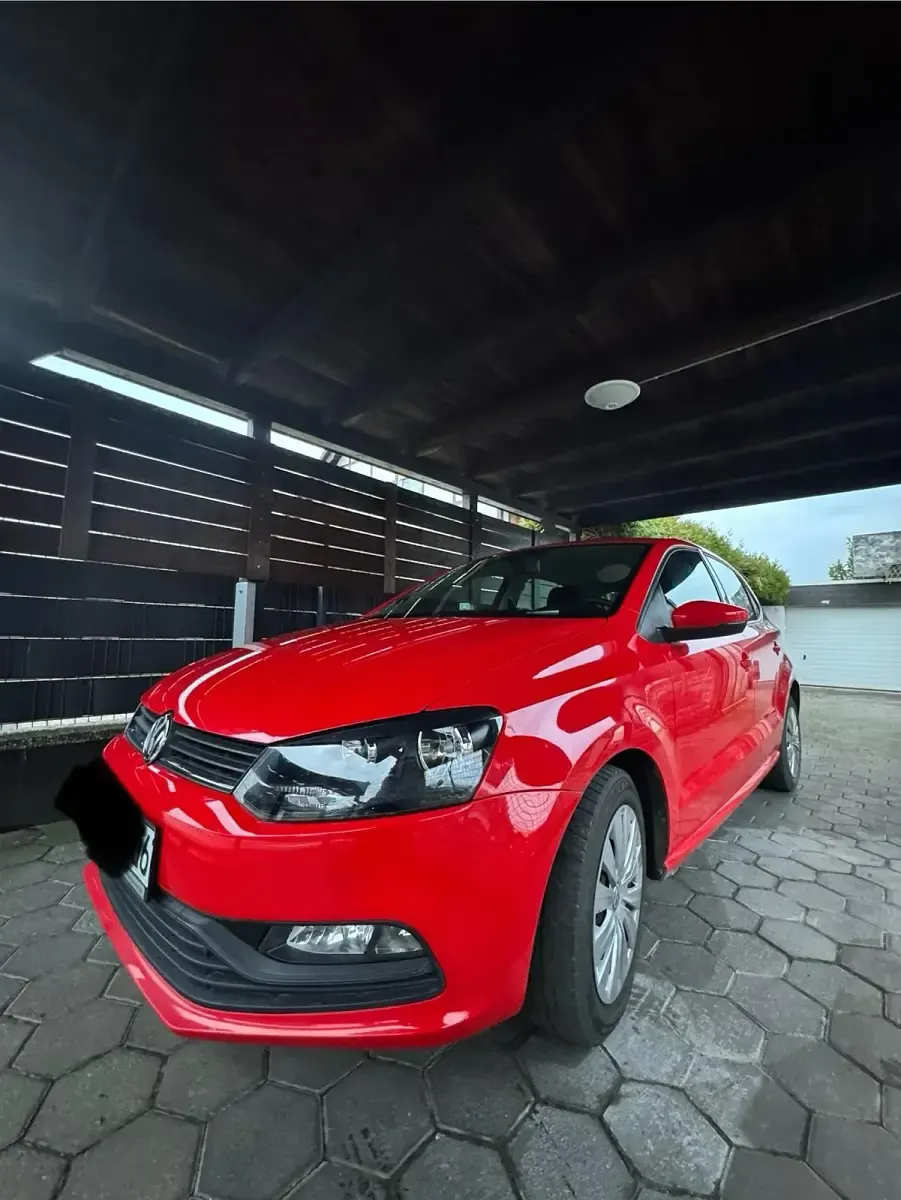 Używany VW Polo 60 KM (44 kW) 2017 Czerwony Hatchback