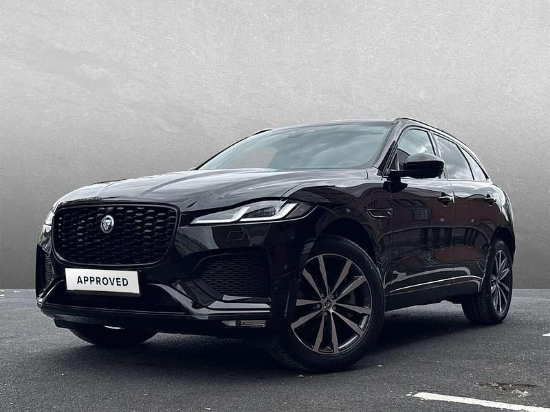 Santorini black Gebraucht 2025 Jaguar F-Pace R-Dynamic SUV | 55.480 € (Teuer) - Bild 1/2