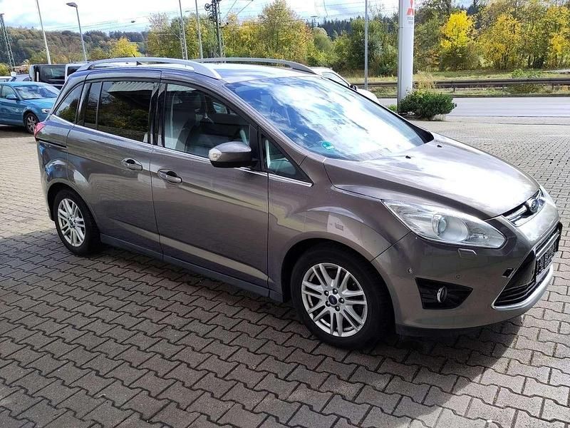 Gebraucht Ford Grand C-Max Titanium 125 PS (91 kW) 2014 Brisbane braun (met.) Van / Kleinbus