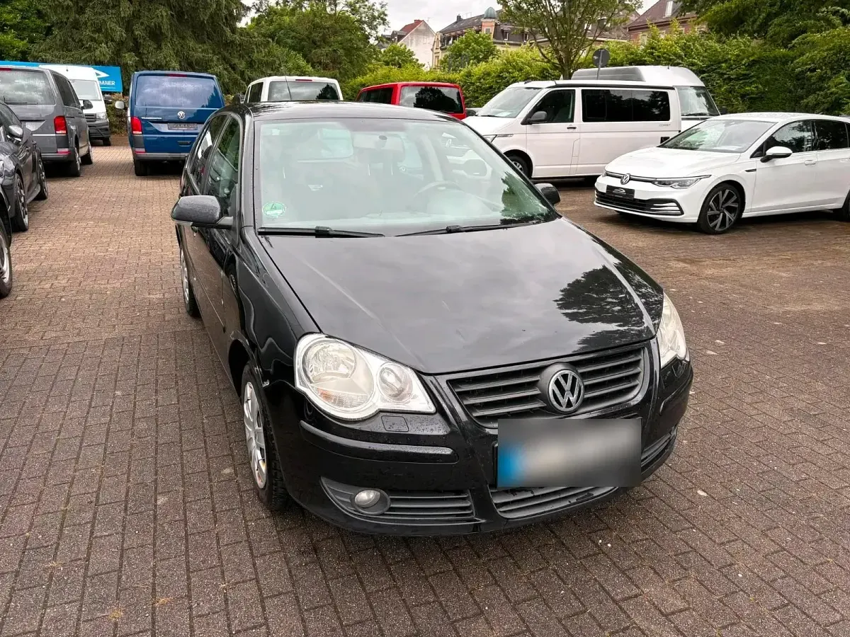 Gebraucht VW Polo United 80 PS (58 kW) 2009 Schwarz Kleinwagen