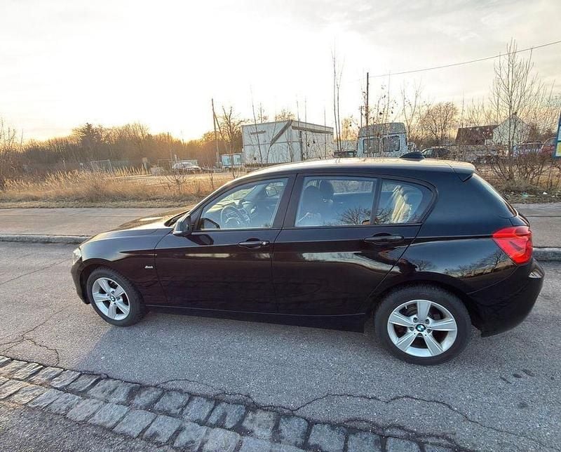 Gebraucht BMW 116 109 PS (80 kW) 2016 Schwarz Kleinwagen