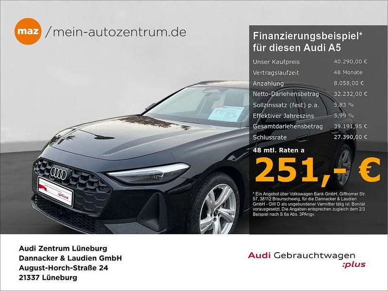 Second-hand Audi A5 Ambiente 150 CP (110 kW) 2025 Negru Break