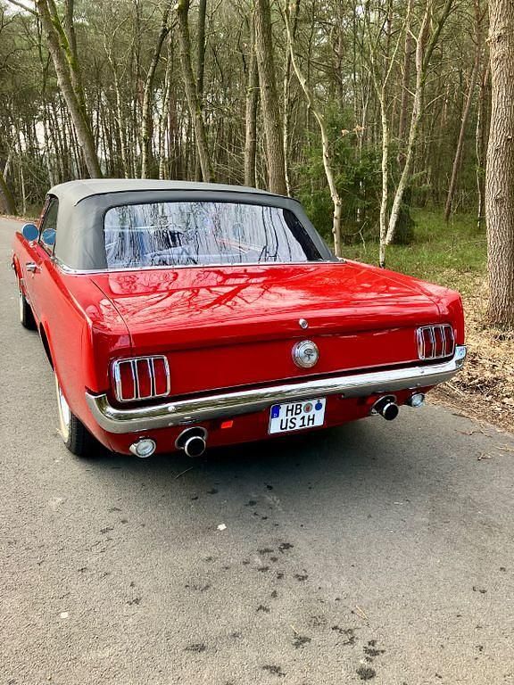 Gebraucht Ford Mustang 224 PS (164 kW) 1966 Rot Cabrio
