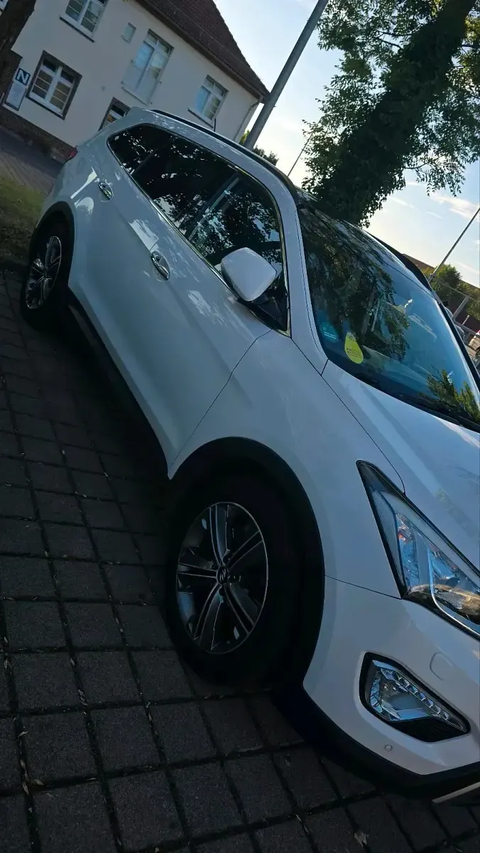 Gebraucht Hyundai Grand Santa Fe 197 PS (144 kW) 2014 Weiß SUV