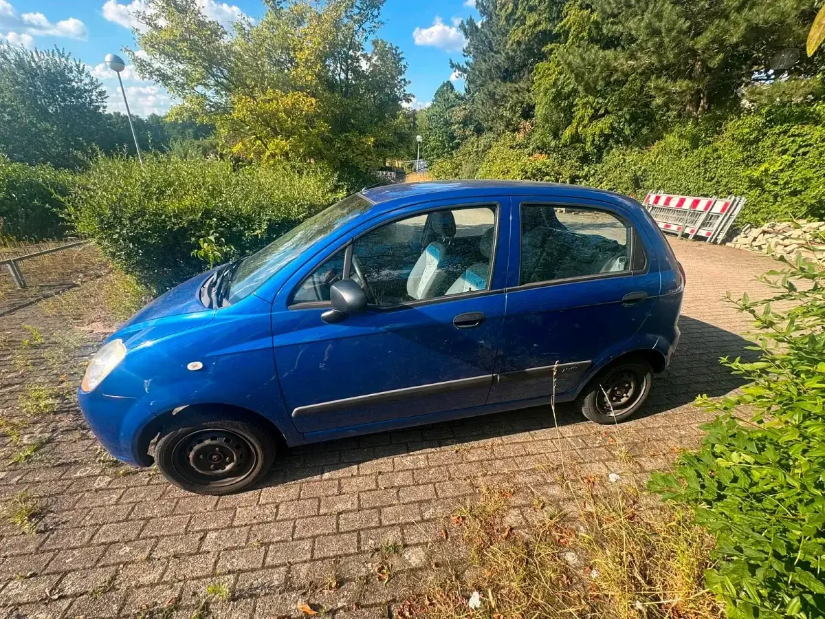 Gebraucht Chevrolet Matiz 51 PS (37 kW) 2008 Blau Kleinwagen
