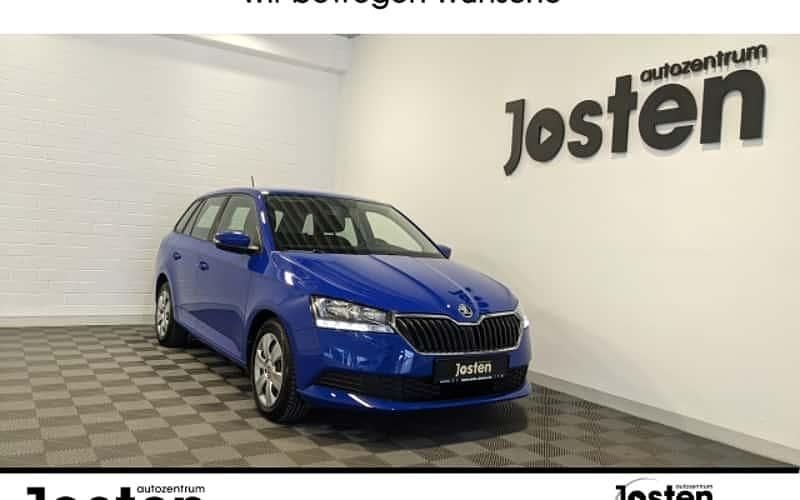 Blau Gebraucht 2020 Skoda Fabia Ambition Kleinwagen | 13.490 € (Fairer Preis) - Bild 1/4