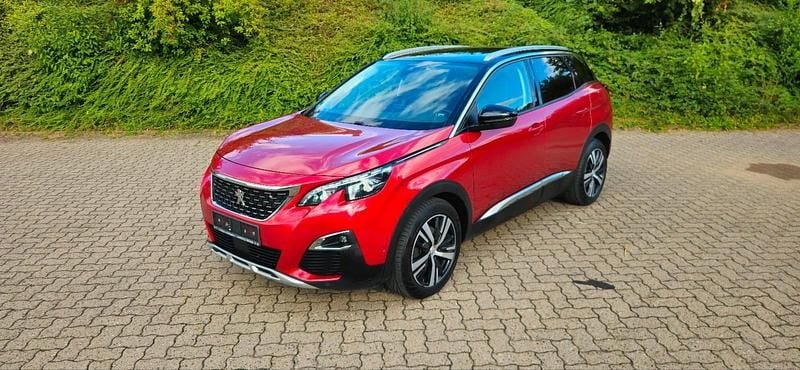 Rot Gebraucht 2018 Peugeot 3008 Allure Kleinwagen | 9.999 € (Guter Preis) - Bild 1/4