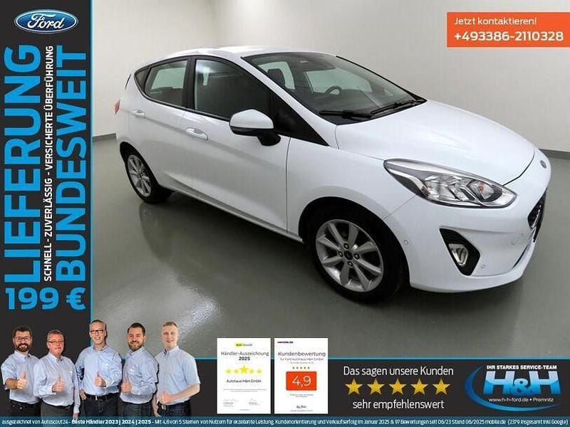Frostweiß Gebraucht 2019 Ford Fiesta Cool & Connect Kleinwagen | 11.980 € (Fairer Preis) - Bild 1/4