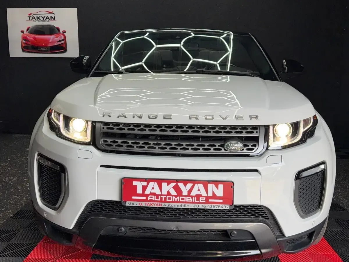 Gebraucht Land Rover Range Rover evoque SE Dynamic 150 PS (110 kW) 2017 Weiß Cabrio