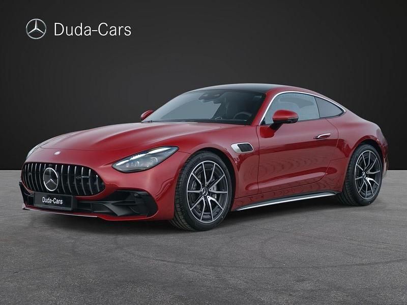 Rot Neu 2025 Mercedes AMG GT 43 Premium Plus Coupé | 134.444 € - Bild 1/4