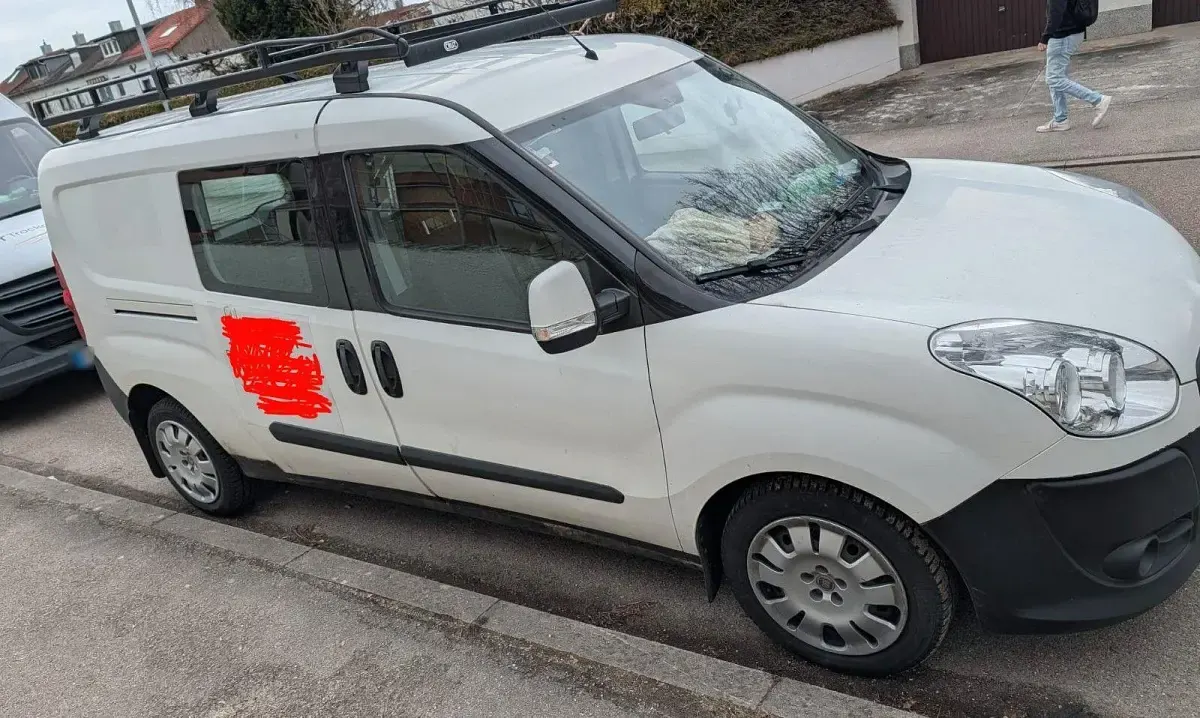 Gebraucht Fiat Doblò Pop 101 PS (74 kW) 2012 Weiß Van / Kleinbus