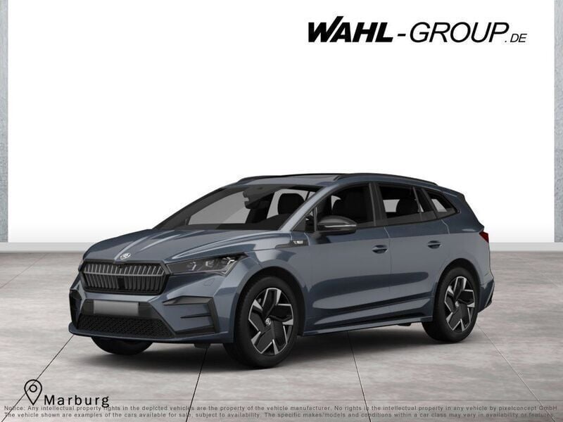 Grau Neu 2025 Skoda Enyaq iV RS SUV | 56.955 € (Guter Preis) - Bild 1/4