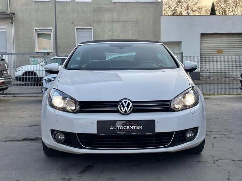Gebraucht VW Golf Cabriolet 105 PS (77 kW) 2013 Weiß Cabrio