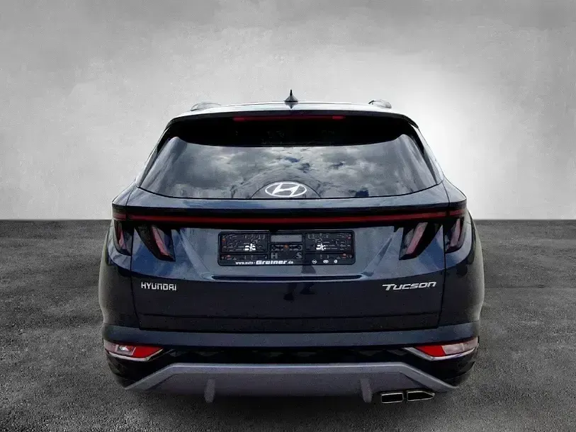 Gebraucht Hyundai Tucson Trend 150 PS (110 kW) 2021 Dark knight (metallic) SUV