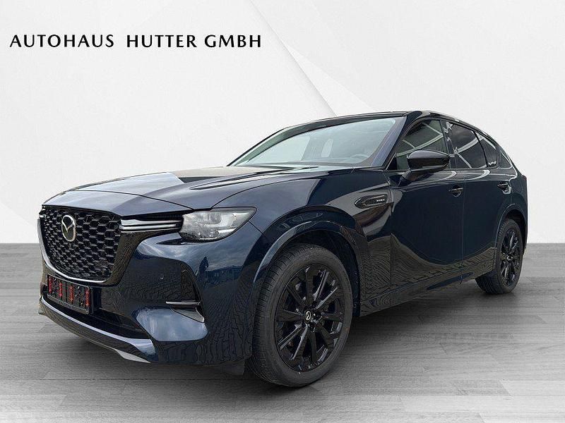 Deep crystal blue Gebraucht 2022 Mazda CX-60 Homura-Line SUV | 34.590 € (Guter Preis) - Bild 1/4