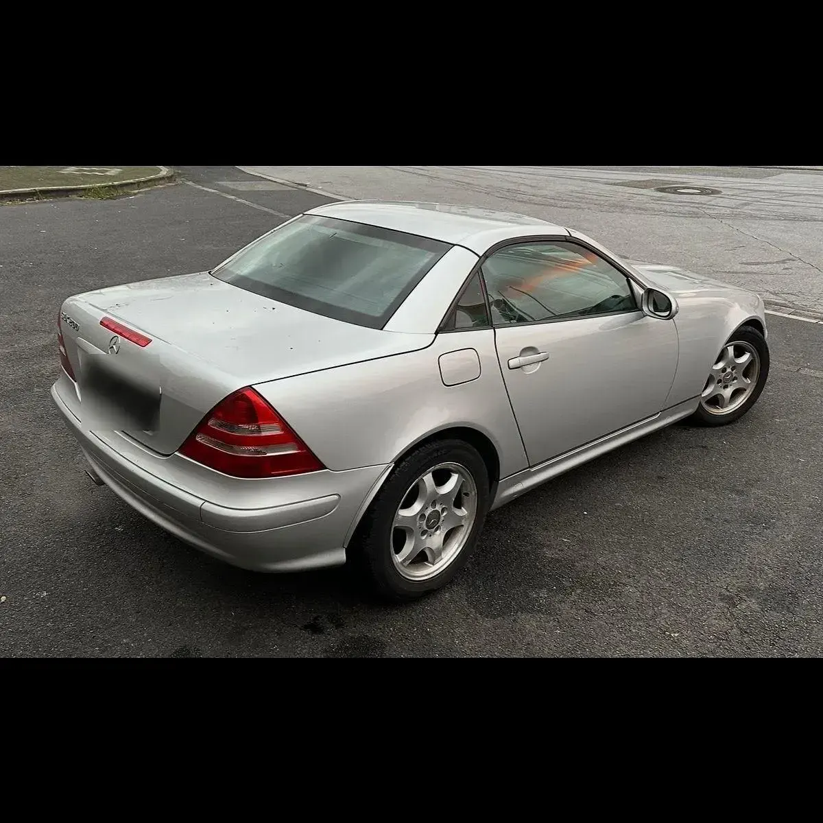 Gebraucht Mercedes SLK200 163 PS (119 kW) 2001 Silber Cabrio