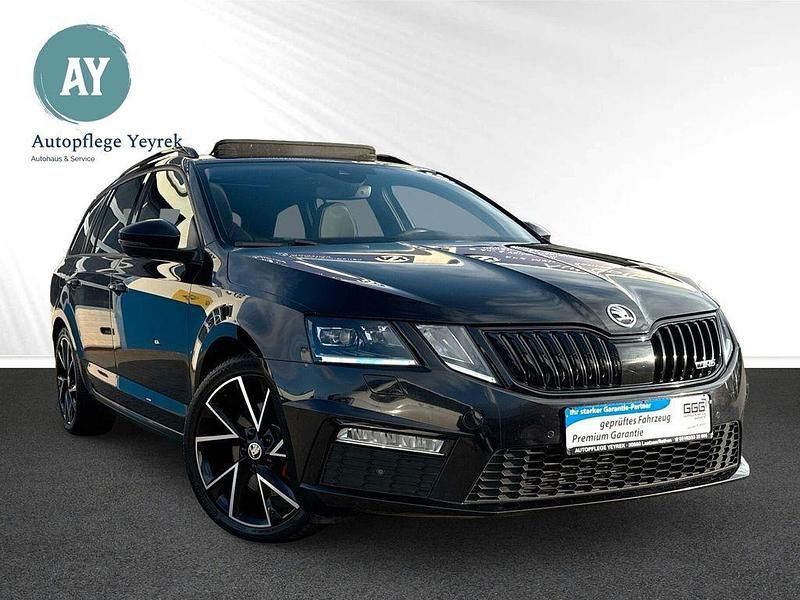 Schwarz Gebraucht 2020 Skoda Octavia RS Kombi | 21.250 € (Etwas zu teuer) - Bild 1/2